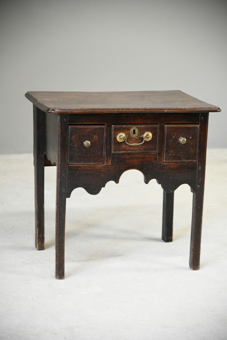 Antique English Oak Lowboy