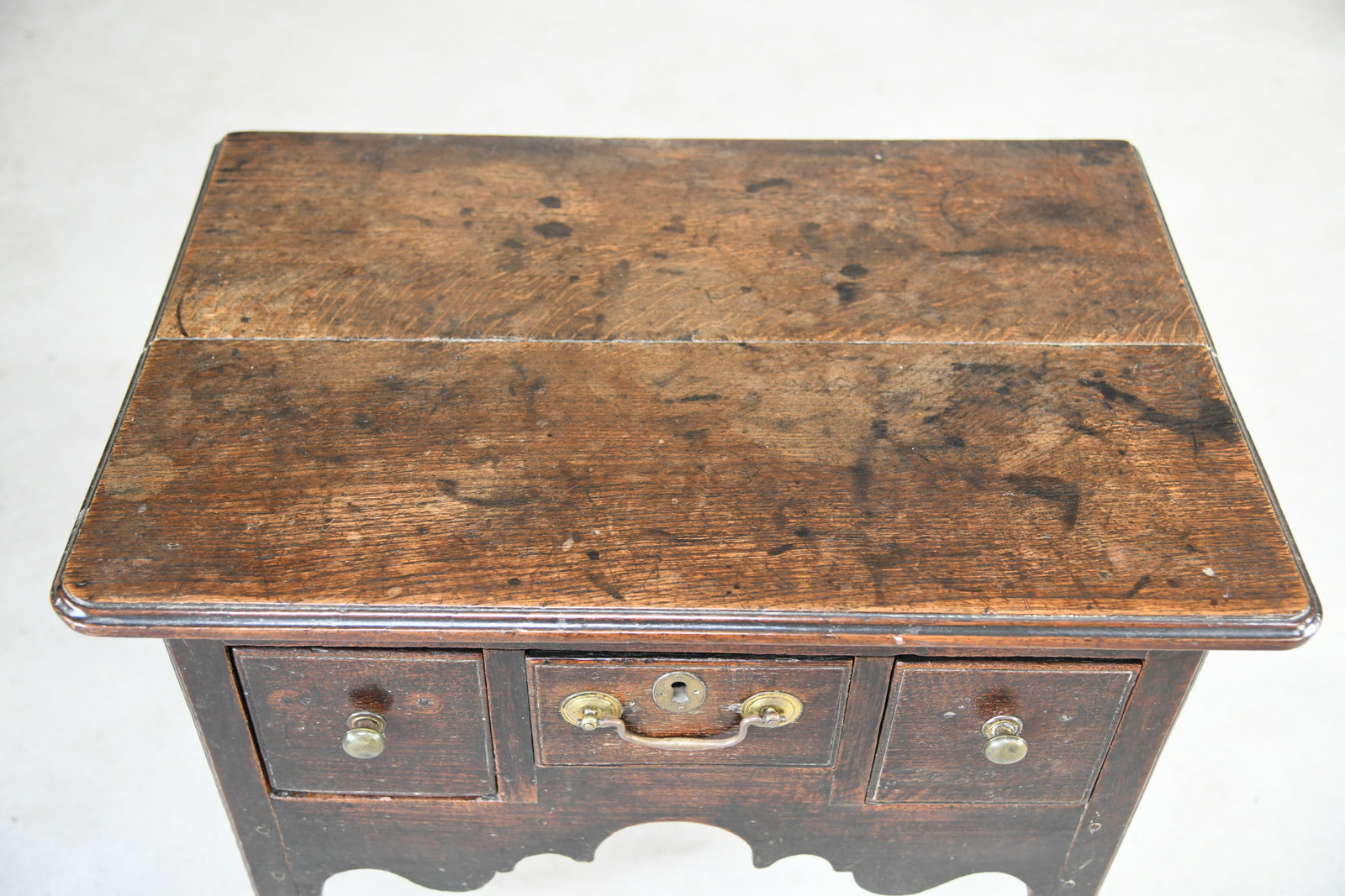 Antique English Oak Lowboy