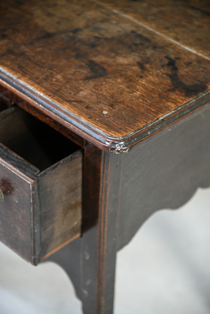 Antique English Oak Lowboy