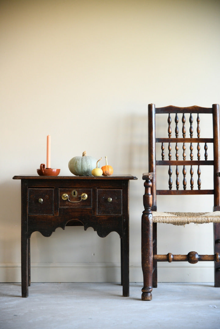 Antique English Oak Lowboy