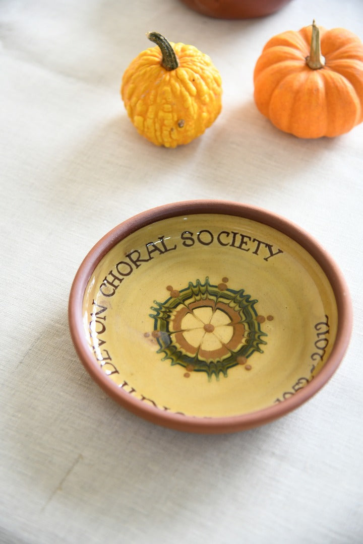 North Devon Choral Society Bideford Pottery Bowl