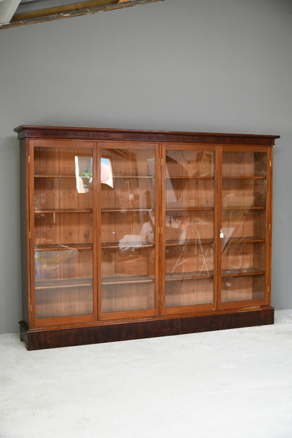 Large Glazed Bookcase