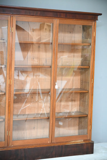 Large Glazed Bookcase