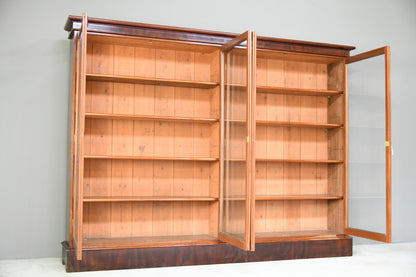 Large Glazed Bookcase