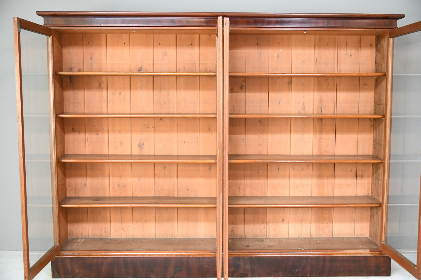 Large Glazed Bookcase