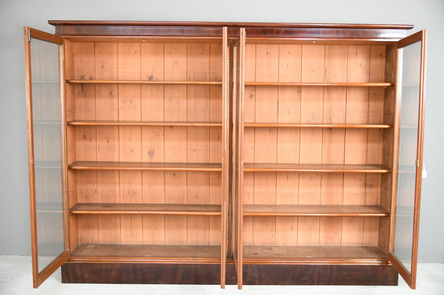 Large Glazed Bookcase