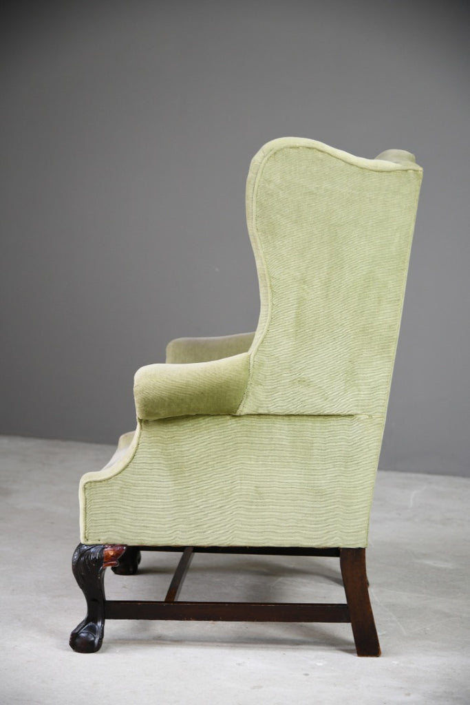 Antique Wing Back Armchair