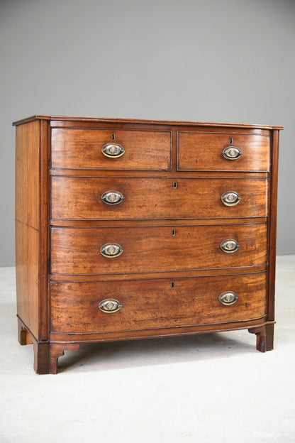 Antique Georgian Mahogany Chest of Drawers