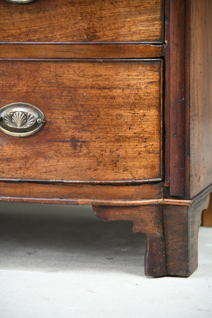 Antique Georgian Mahogany Chest of Drawers