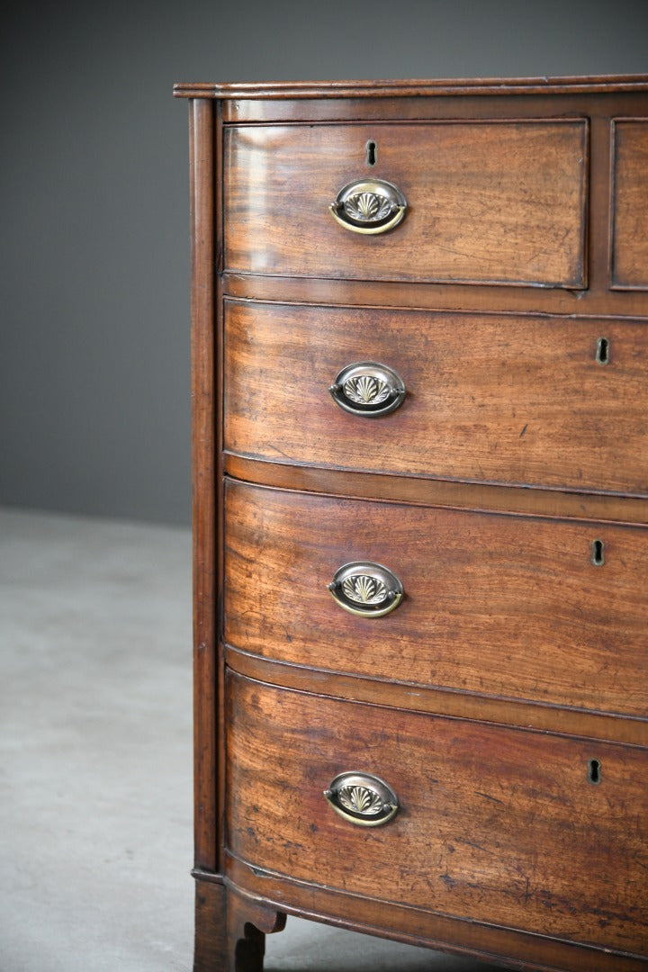 Antique Georgian Mahogany Chest of Drawers