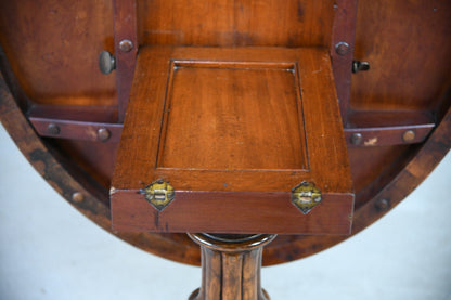 Antique Victorian Oval Walnut Breakfast Table