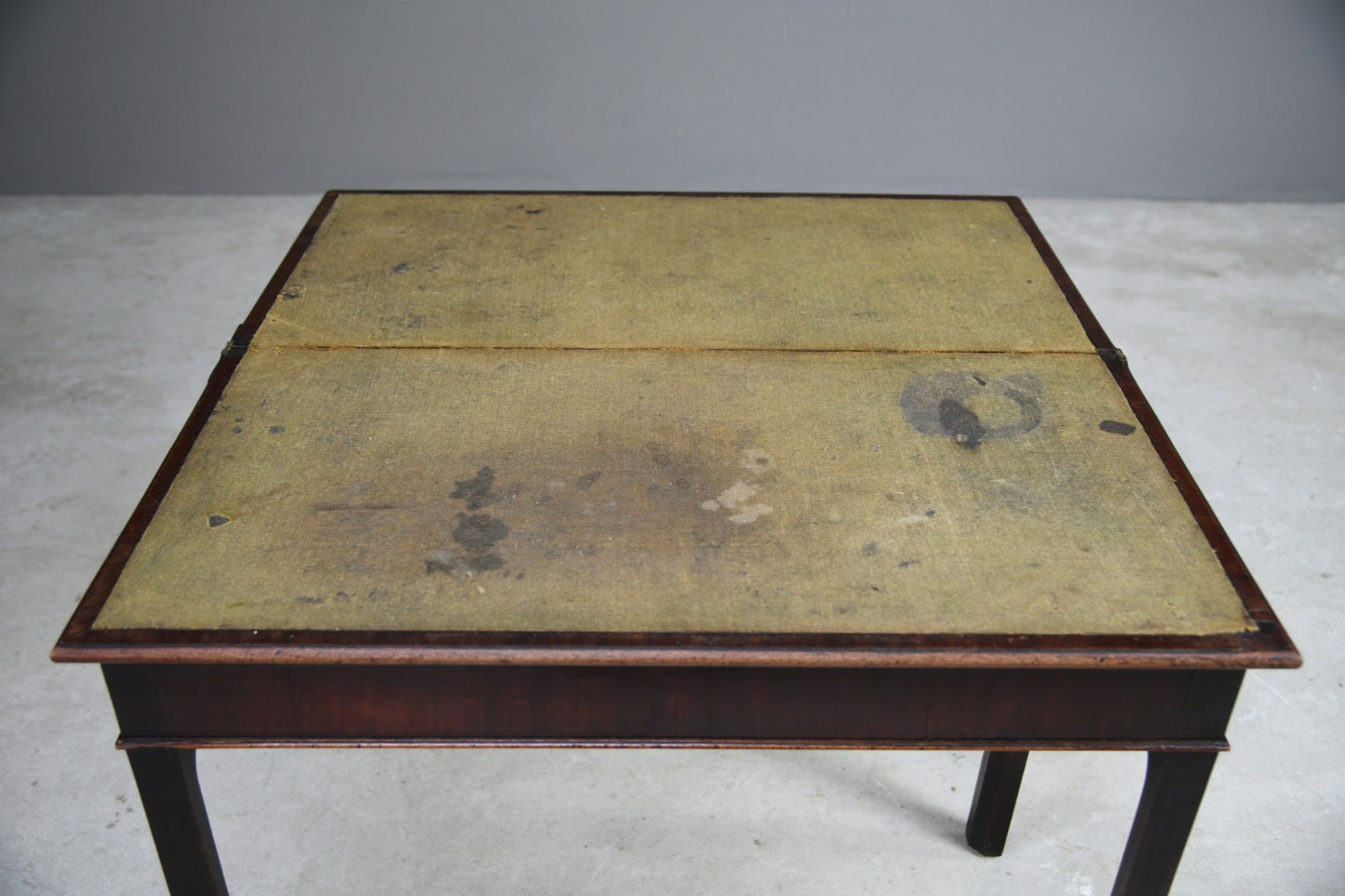 19th Century Mahogany Card Table