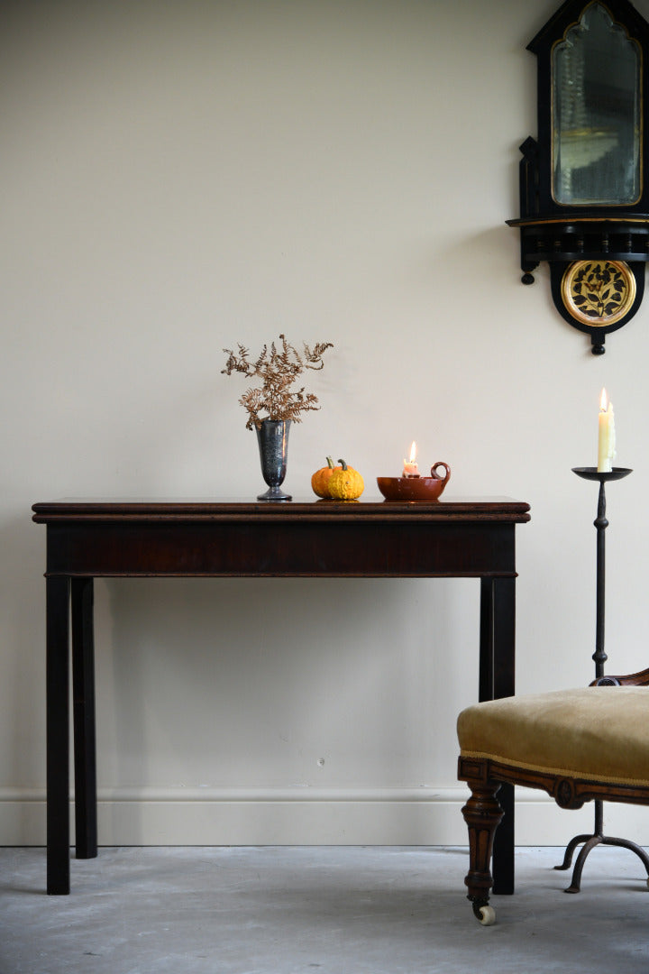 19th Century Mahogany Card Table