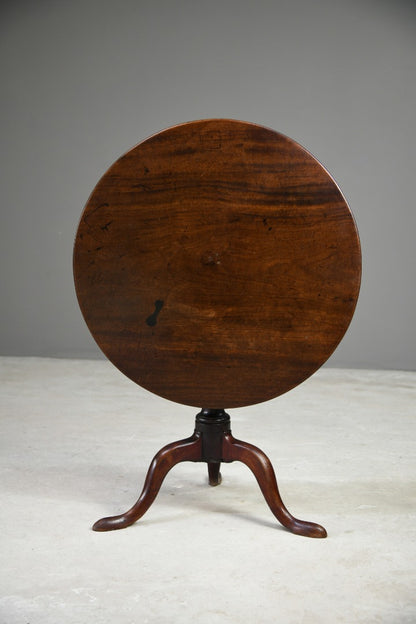 Georgian Mahogany Tilt Top Table