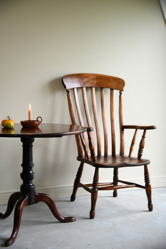 Lathe Back Farmhouse Kitchen Chair