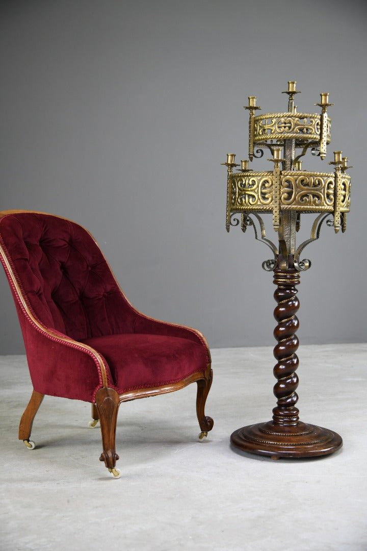 Large Ecclesiastical Candelabra