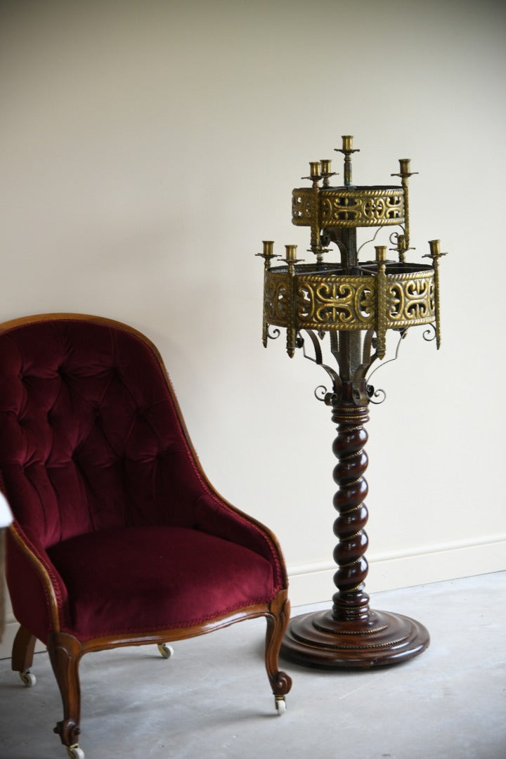 Large Ecclesiastical Candelabra