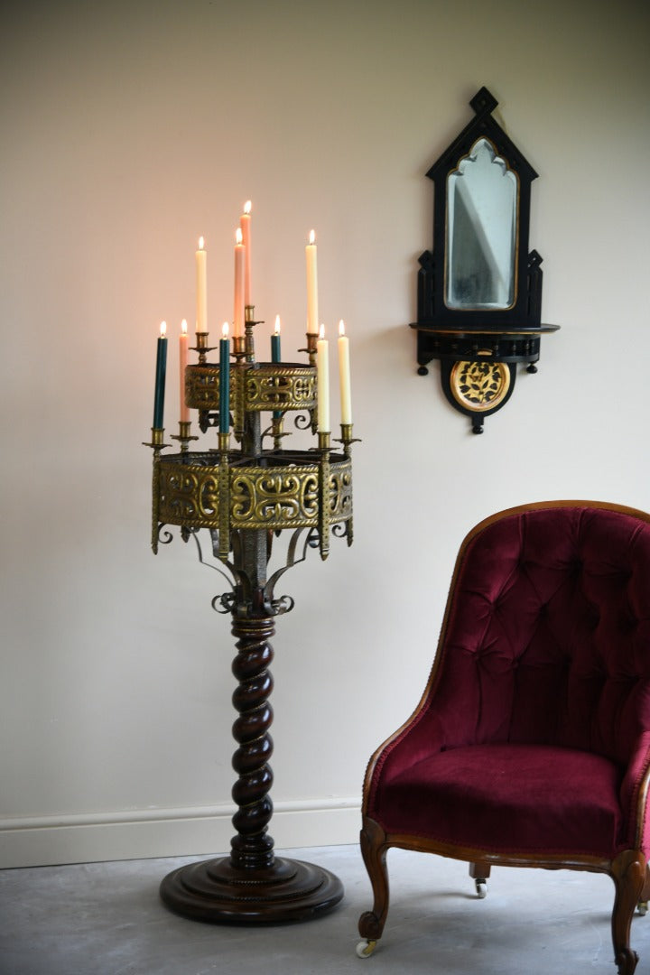 Large Ecclesiastical Candelabra