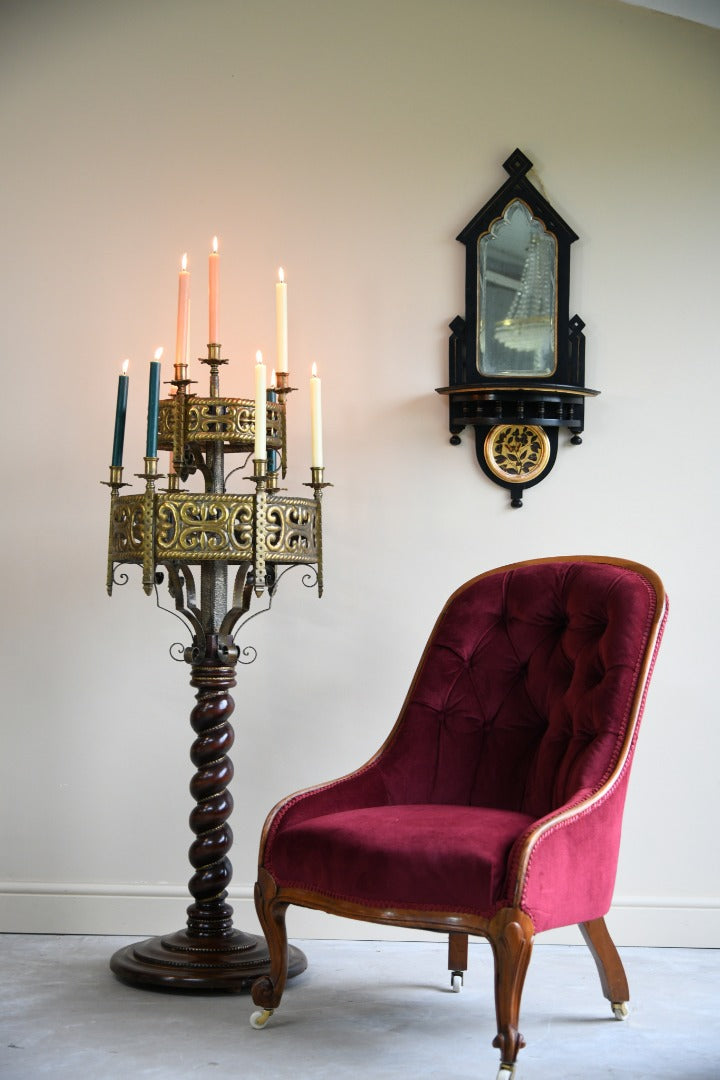 Large Ecclesiastical Candelabra