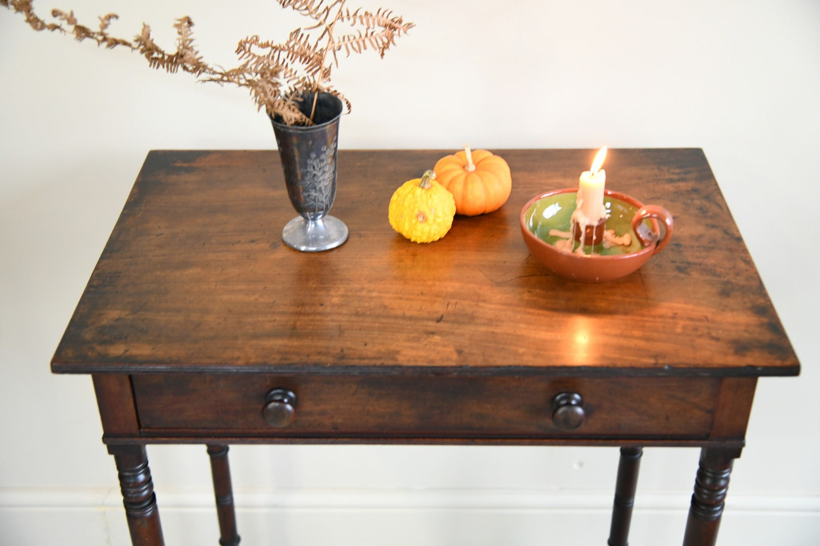 Antique Mahogany Side Table