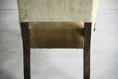 Simulated Rosewood Bedroom Chair