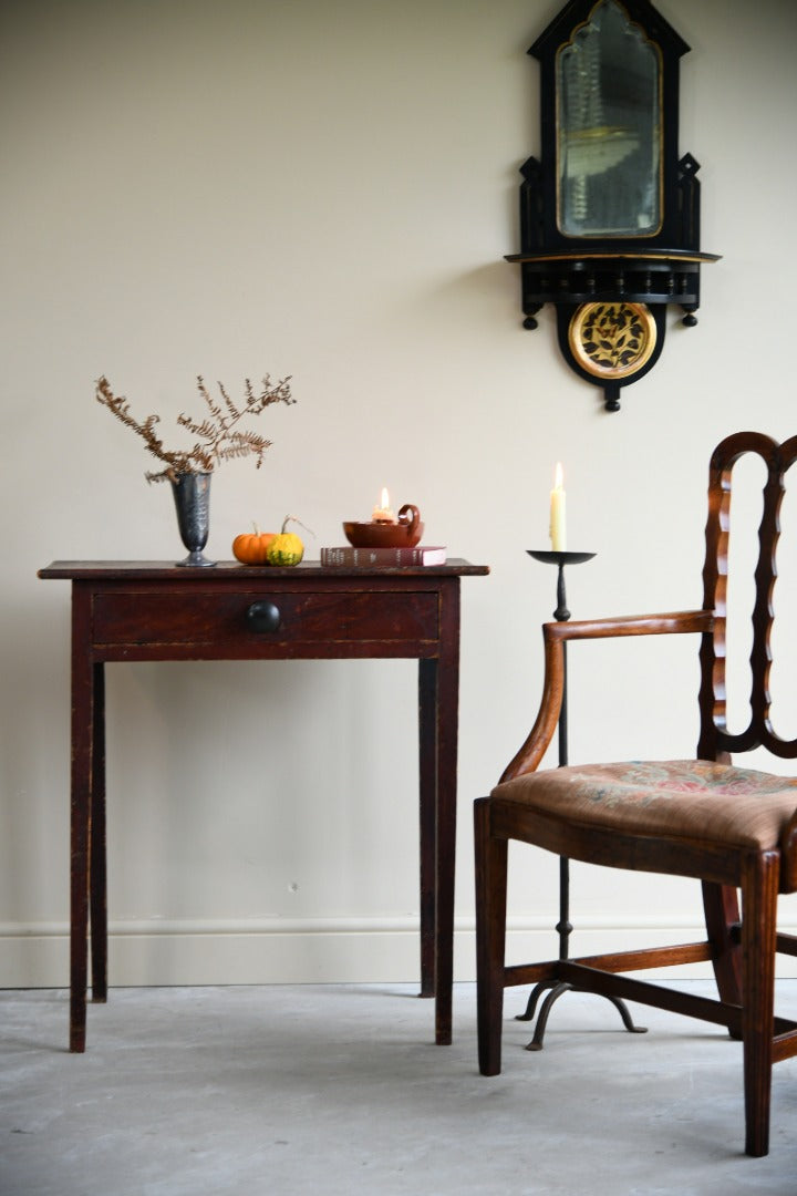 Rustic Pine Side Table