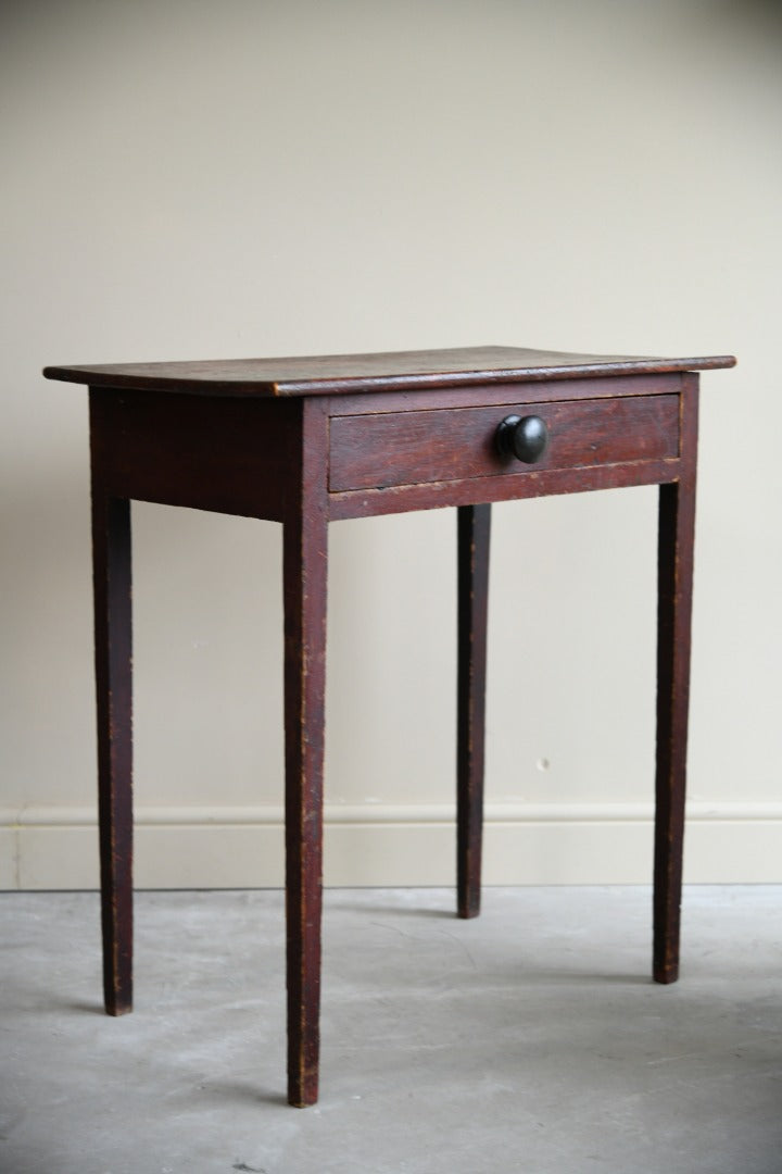 Rustic Pine Side Table