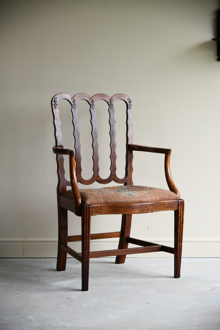 Single Mahogany Carver Chair