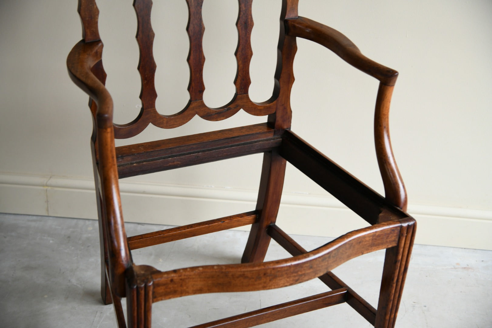 Single Mahogany Carver Chair