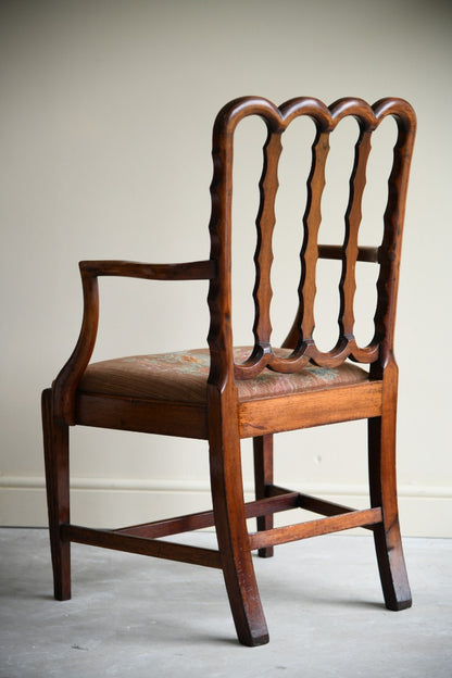 Single Mahogany Carver Chair