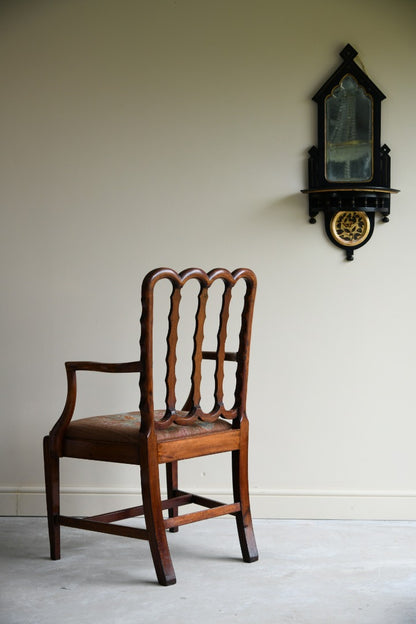 Single Mahogany Carver Chair