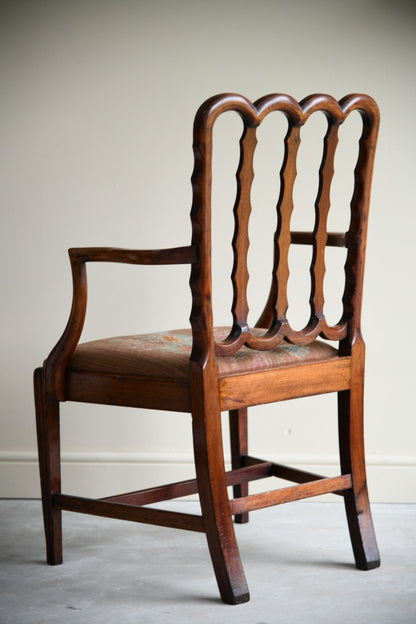 Single Mahogany Carver Chair