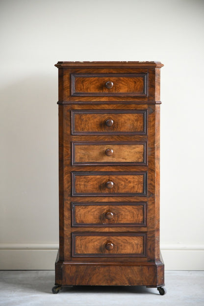 Antique French Marble Chest of Drawers