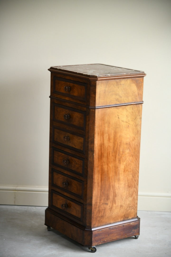 Antique French Marble Chest of Drawers