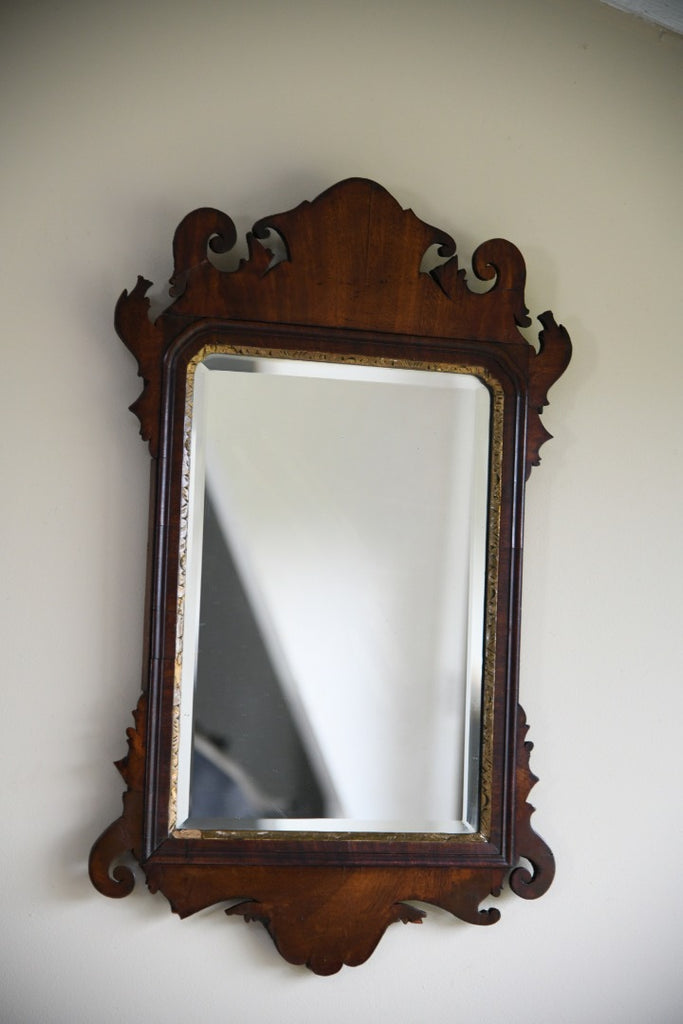 Georgian Style Walnut Mirror