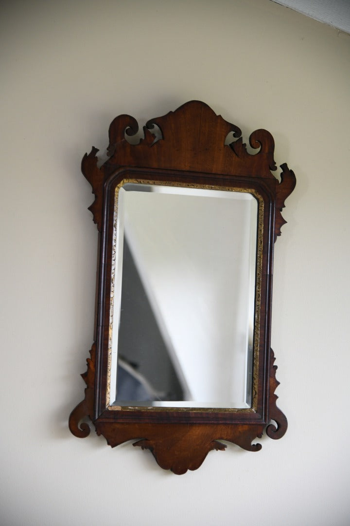 Georgian Style Walnut Mirror