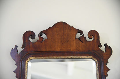 Georgian Style Walnut Mirror