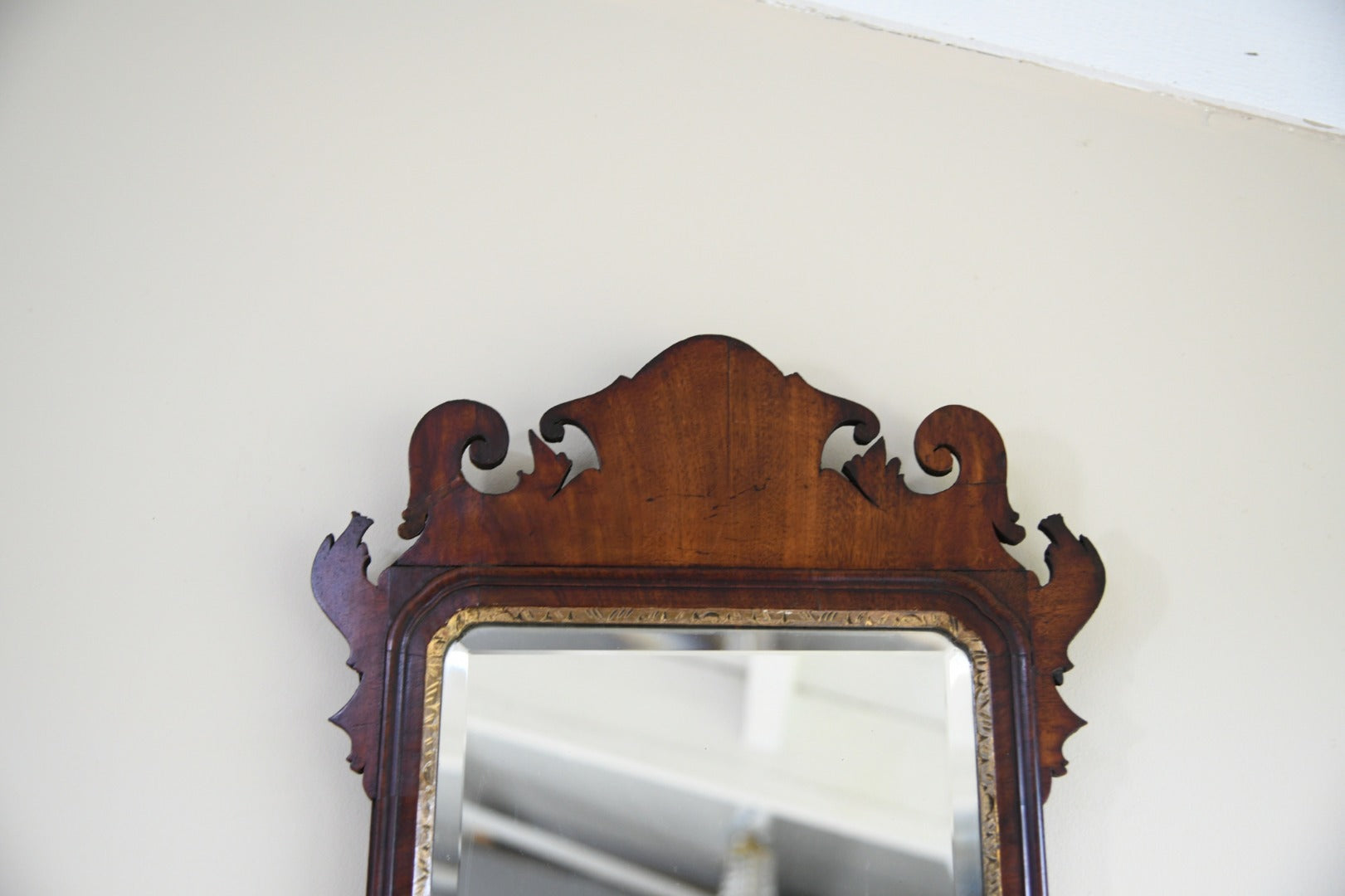 Georgian Style Walnut Mirror