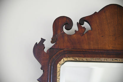 Georgian Style Walnut Mirror