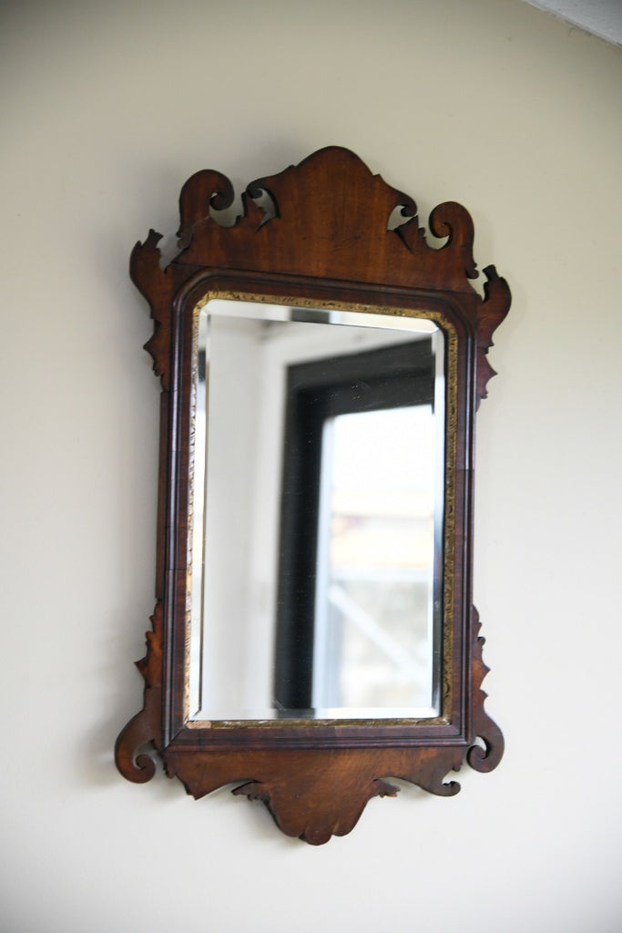 Georgian Style Walnut Mirror