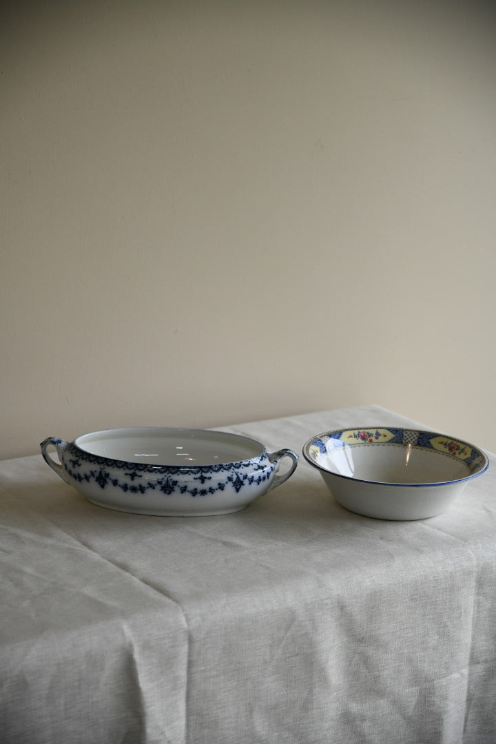 Blue & White Tableware Tureen