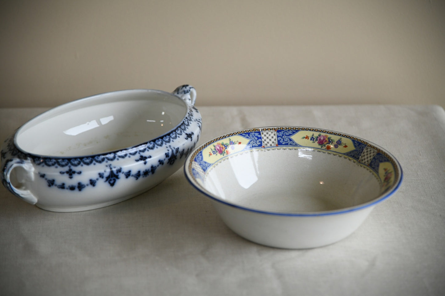 Blue & White Tableware Tureen