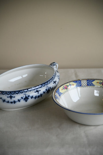 Blue & White Tableware Tureen