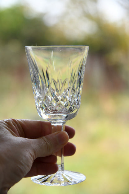 5 Vintage Quality Wine Glasses