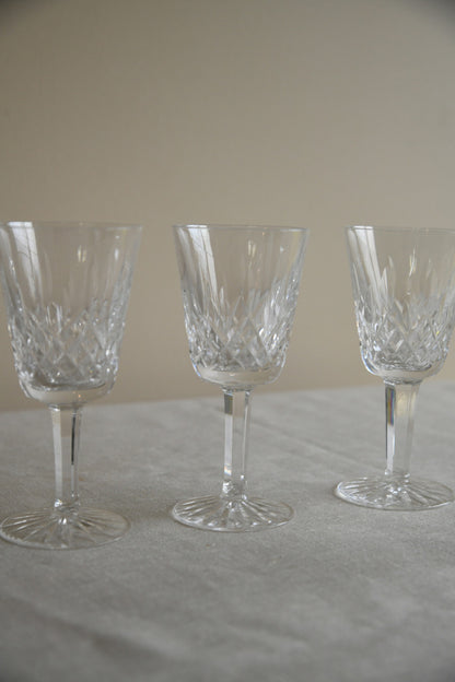 5 Vintage Quality Wine Glasses