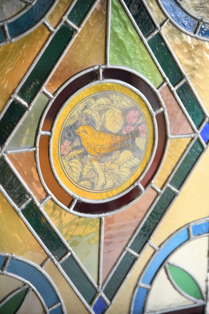 Stained Glass Panel