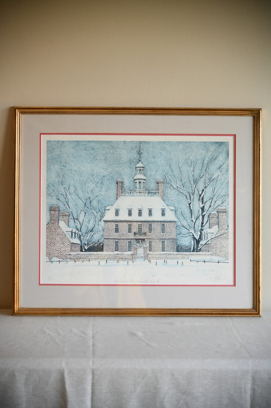 The Governors Palace Winter Williamsburg