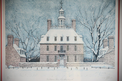 The Governors Palace Winter Williamsburg