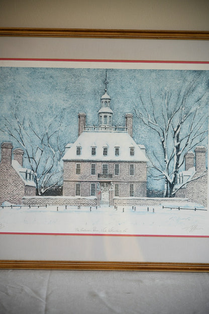 The Governors Palace Winter Williamsburg