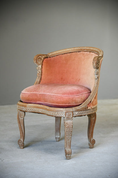 Antique French Tub Chair